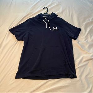 Men’s Under Armour Fleece Short Sleeved Hoodie XXL